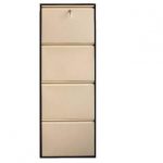 Nbl Metal Ayakkabılık 4lü kahve3